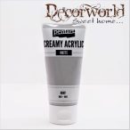 Krémes akrilfesték matt 60ml szürke