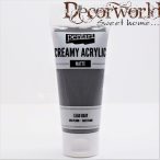 Krémes akrilfesték matt 60ml ólomszürke