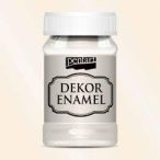 Dekor zománcfesték 100ml krémfehér