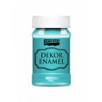 Dekor zománcfesték 100ml türkizkék