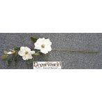 Glitteres magnólia ág 2 fej + bimbó