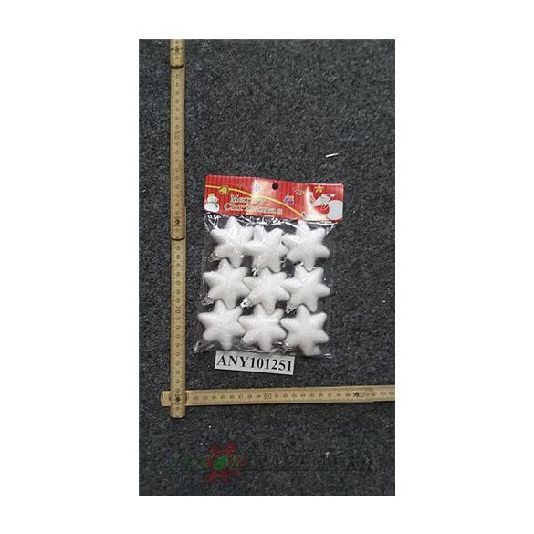 Flokkolt csillag S/9 6cm