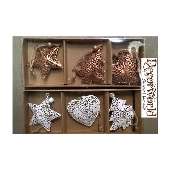 Fém áttört figurák akasztós S/3