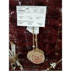 Natúr MERRY XMAS gömb