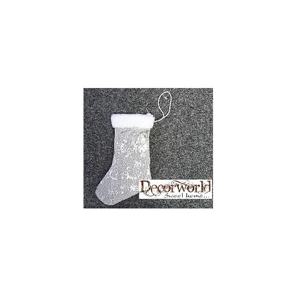 Metál hálós csizma 16cm