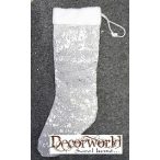 Metál hálós csizma 43cm