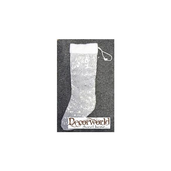 Metál hálós csizma 43cm