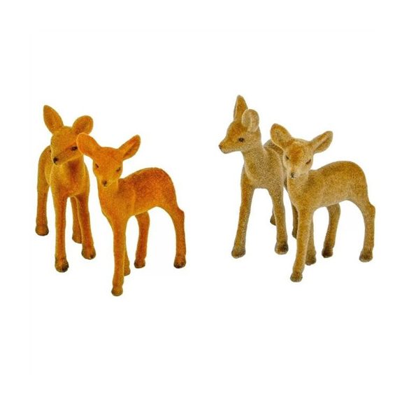 Flokkolt őzike 17cm - 2féle