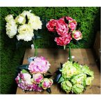 Peónia csokor szépleveles x4