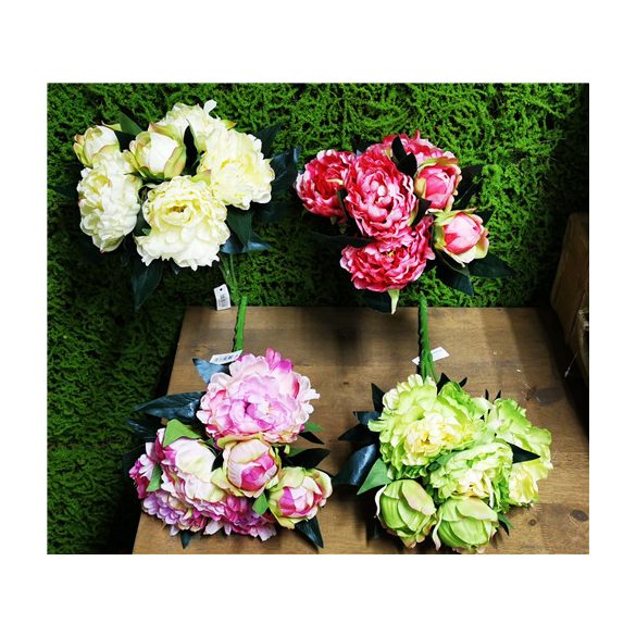 Peónia csokor szépleveles x4