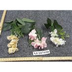 Delphinium pick levél+bogyó 37cm - 3 színben /db