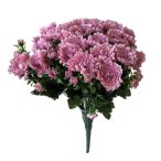 Krizantém csokor x33 + levél 40cm - Pink
