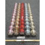 Műanyag gömb hengerben 6cm S/12db