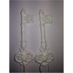 Glitteres akasztós kulcsok 2 féle, s/2