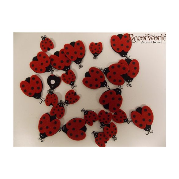 Öntapadós katica 24db