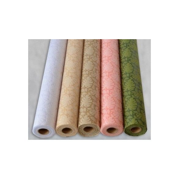 3D monstera levél mintás vetex tekercs 48cmx 4,5 m - 6 színben