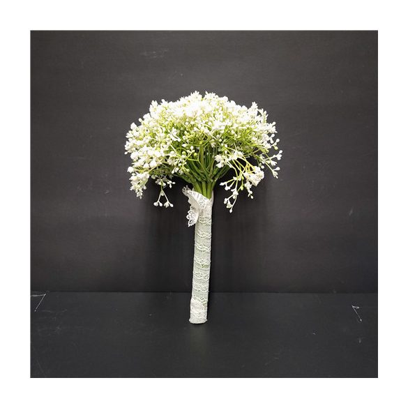 Rezgő köteg 15 ág csipke - Fehér