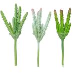 Kaktusz hamvas 15cm - két színben - Zöld / hamvas