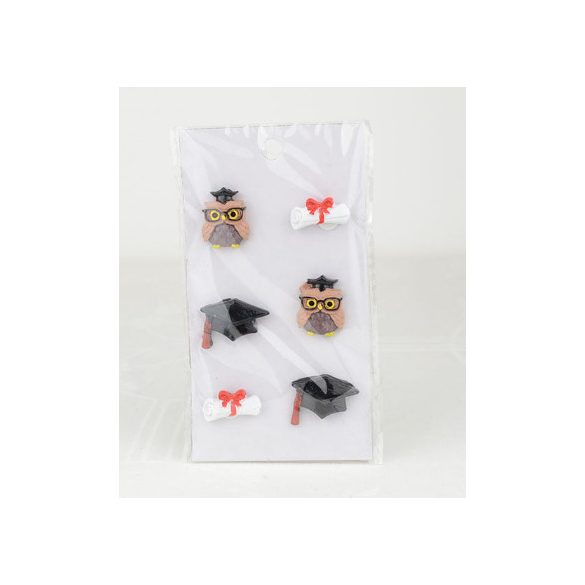 Ballagási dekor szett öntapadós 2,5 cm - S/6