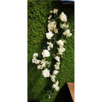 Tavaszi girland 190cm - fehér