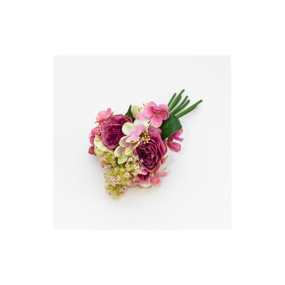 Hortenzia, Peónia rezgő csokor - 3 féle