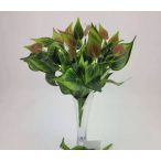 Leveles álló selyem bokor 30cm - Zöld