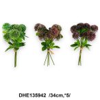 Hagymavirág köteg x5 34cm - Több színben