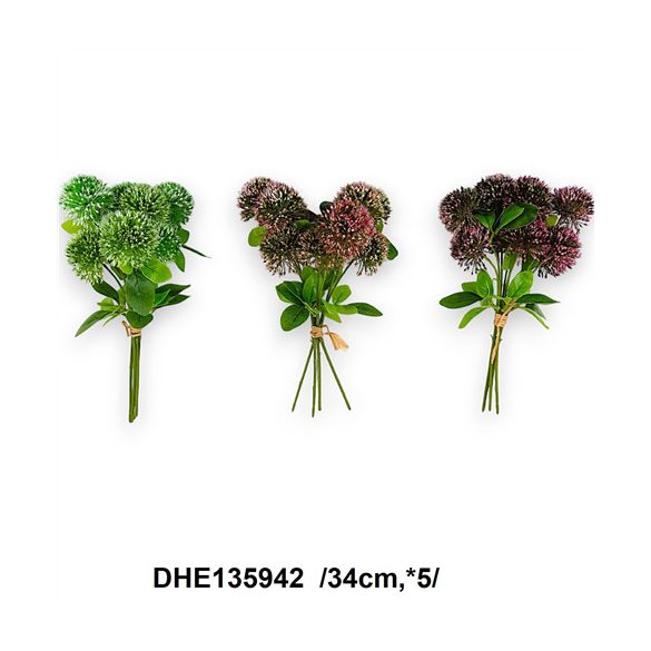 Hagymavirág köteg x5 34cm - Több színben