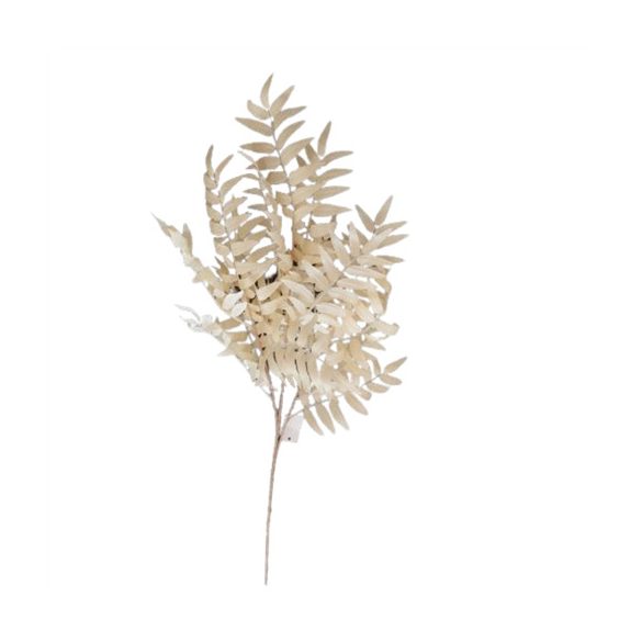 Lándzsaleveles Ág 93cm - Krém