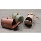   Fém postaláda 6x4,5x4 cm - 3 féle Májva, Mentazöld, Rózsaszín