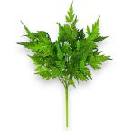 Cakkos levelű bokor műanyag 7ág 40cm