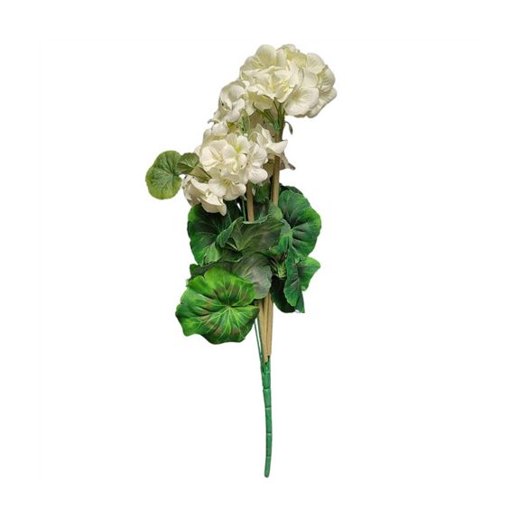 Muskátli csokor *8 47cm - Krém