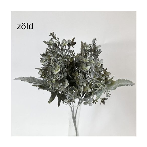 Apróvirágos bokor 31cm 5ág - Zöld