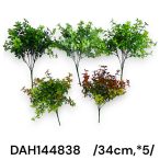 Aprólevelű bokor 34cm - Több színben