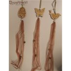   Fa ajtódísz szalagos bogyos - 3 féle(tojás,maádr,pillangó)