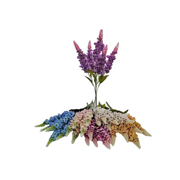 Szarkaláb csokor x5 55cm - Több színben