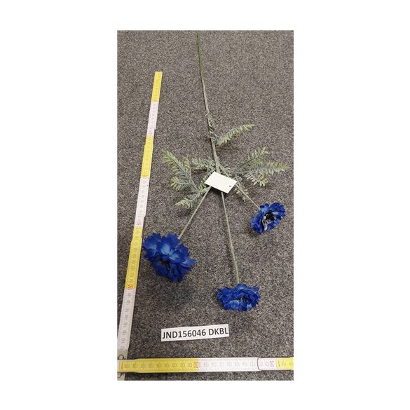 Búzavirág szál 74cm - Sötét kék