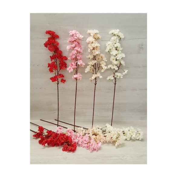 Barackvirágos ág 77cm - 4 színben
