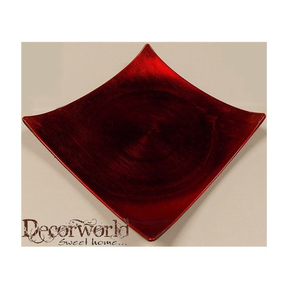 Műanyag tányér csúcsos kicsi