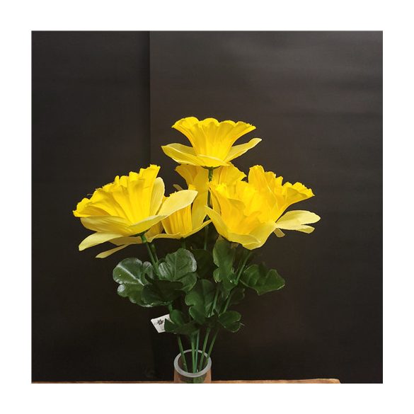 Hosszú nárcisz x7 35cm - sárga
