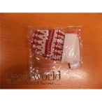 Norvégmintás kesztyű Akasztós