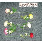 Gumi rózsaszálak több szín