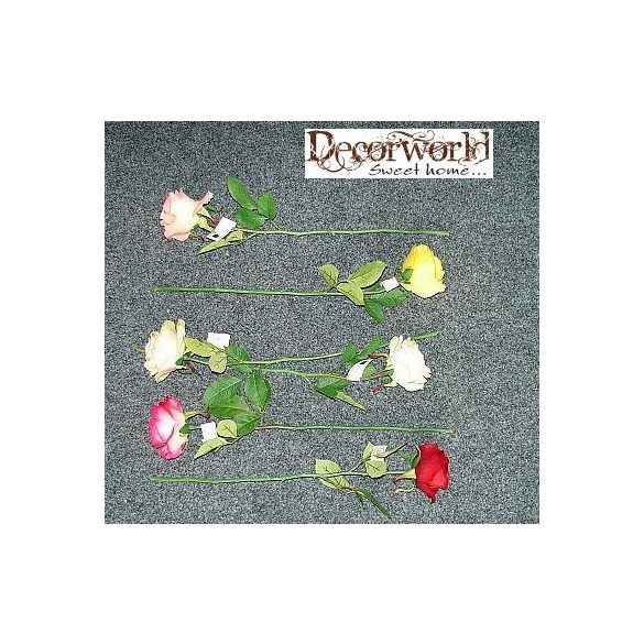 Gumi rózsaszálak több szín