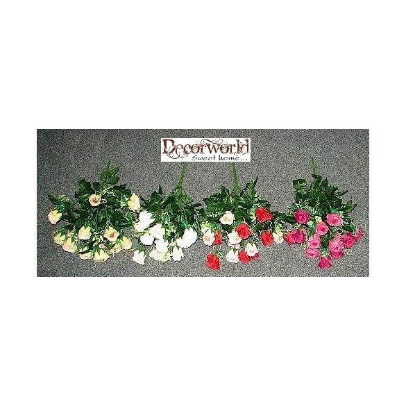 Rózsabimbó csokor x14 50cm