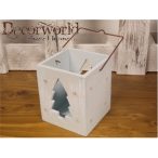 Mécsestartó téglalap alakú 12 cm