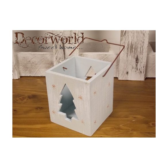 Mécsestartó téglalap alakú 12 cm