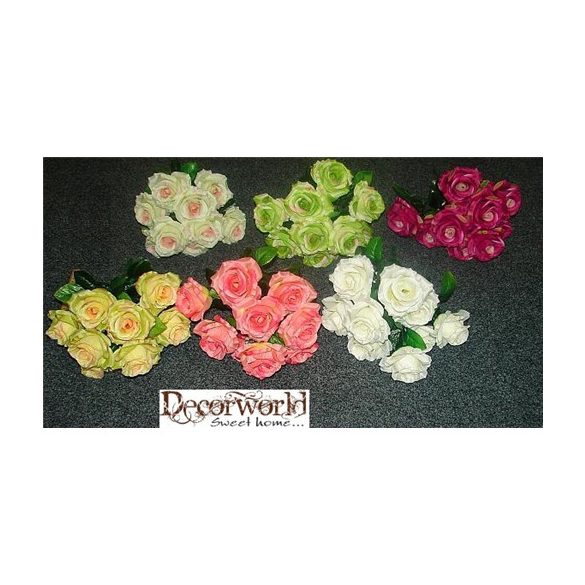 Nagy bimbós rózsa 9 szálas