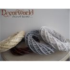 Natúr vessző koszorú 30cm 4 féle szín