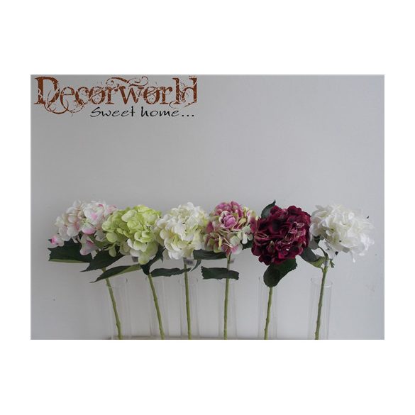 Hortenzia szál 55cm - 6 szín