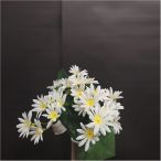 Margaréta csokor x5 23cm - Fehér